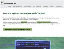Tablet Screenshot of golf-delta.com